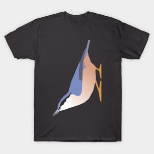 Graphic Nature - Eurasian Nuthatch T-Shirt